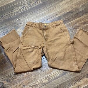 Carhartt Tan Women's Straight Leg Pants